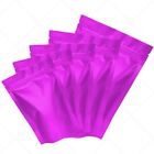 Assorted Size Matte Purple Double-Side Foil Mylar Stand up Zip Lock Pouch Bag P8