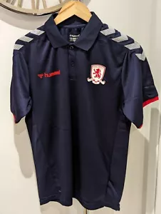 Official Middlesbrough Navy Polo Shirt New With Tags Size Small - Picture 1 of 7