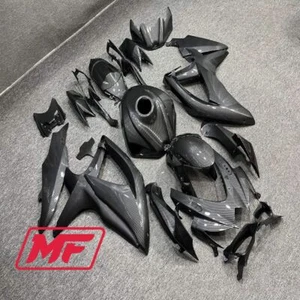 Monster Fairings Full Kit Suzuki GSXR600-750 08-10 Carbon Style + Windshield - Picture 1 of 4