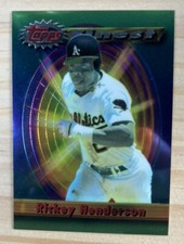 1994 OAKLAND A'S Topps Finest TEAM SET (17) Rickey Henderson *TS223* HOF