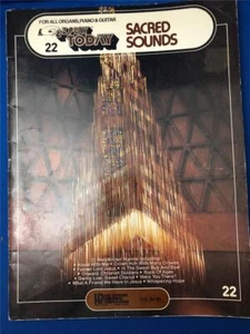 Sacred Songs For Organ Sheet Music Easy Play Format 22 Great Songs Rock Of Ages - Picture 1 of 1
