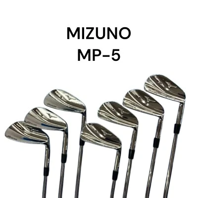 [MIZUNO] MP-5 Iron Set 7pcs 4-5-6-7-8-9-Pw Flex X Shaft Dynamic Gold 120 X100 - Image 1 of 4