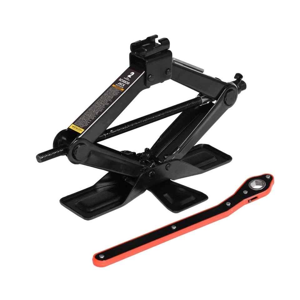 BIG RED AST10202SR-Plus Torin Car Scissor Jack: Steel Portable Quick Lift 2 Ton - Image 1 of 4