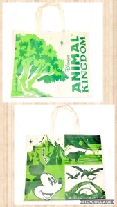 Neu Disney Animal Kingdom wiederverwendbare Shopper Beuteltasche Einkaufstasche groß 19x22 - Bild 1 von 3