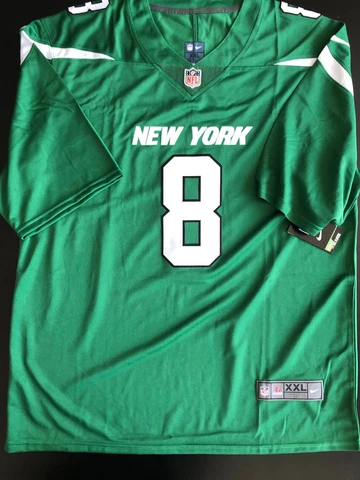 Nike Men's On Field Aaron Rodgers #8 New York Jets Green Jersey Size 2XL NWT Cover
