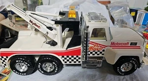 🔥 Vintage NYLINT Ford Motorcraft TWIN BOOM WRECKER Truck *THE BEAST* Ford Read - Picture 1 of 7