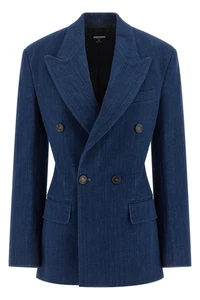 DSQUARED2 Blue Blazer Cotton Jacket New & Authentic - Picture 1 of 2