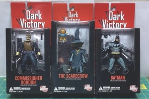 DC Direct Batman Commissioner Gordon Scarecrow 2006 Dark Victory Figure Lot - Picture 1 of 2