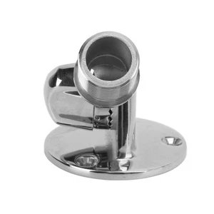 ˇMarine Antenna Mount 25mm/1.0in Threaded Stainless Steel Polishing Processing - Zdjęcie 1 z 24