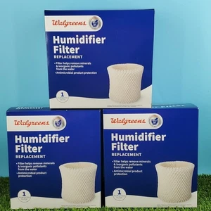 3 Pack Walgreens Cool Mist Humidifier Filter HF2112-UL 890-WGN LEV320 – NEW - Picture 1 of 10