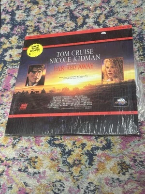 FAR AND AWAY Laserdisc Widescreen 2-disc Tom Cruise Kidman LETTERBOXED  SHRINK - Image 1 of 2