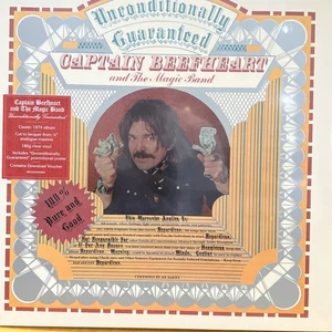 Captain Beefheart And The Magic Band - Unconditionally Guaranteed CLEAR VINYL LP - Picture 1 of 3