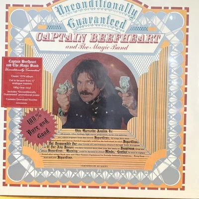 Captain Beefheart And The Magic Band - Unconditionally Guaranteed CLEAR VINYL LP - Image 1 of 3