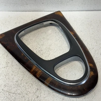 Cubierta de bisel de cambio de madera para Jaguar XJ8 XJR Vanden Plas 2004-2009 OEM  Foto 1 de 4