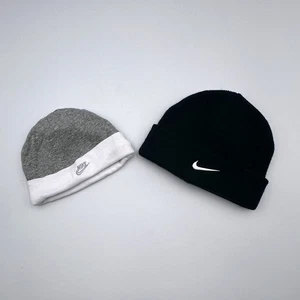 Nike Infant Beanie Logo Swoosh Talla Única - Juego de 2 - Imagen 1 de 6