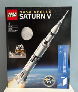 Lego Ideas Nasa Apollo Saturn V (21309) - Brand New & Factory Sealed - Picture 1 of 8