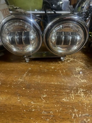 Faro doble Chopper con luces LED Foto 1 de 3