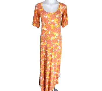 Maxi Vestido Para Mujer Rachel Pally Pequeño Kristi Recorte Espalda Fiore Floral Jersey Foto 1 de 4