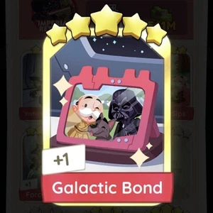 Galactic Bond - Gold Sticker - Monopoly - Picture 1 of 1