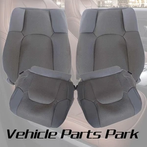 For Nissan Frontier 2005 2006-2019 Cloth Seat Cover Gray /W Driver+Passenger - Picture 1 of 24