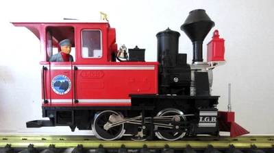 LGB 2017D Lake George & Boulder 0-4-0 STEAM ENGINE    no smoke - Image 1 of 4