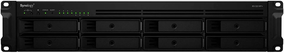 Synology RS1221RP+8 bay NAS 2.4Ghz Quadcore CPU - Image 1 of 4
