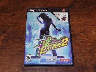 DDR Dance Dance Revolution Extreme 2 - PlayStation 2 PS2 - Complete in Box! - Image 1 of 4