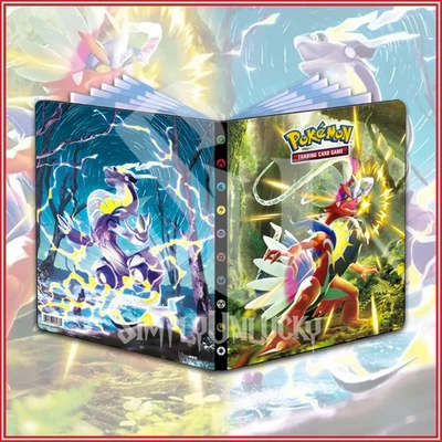 Pokemon TCG: PORTAFOLIO OFICIAL ULTRA PRO ESCARLATA Y VIOLETA MIRAIDON 9 BOLSILLOS Foto 1 de 2