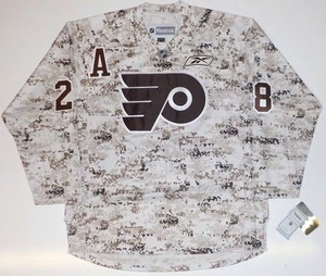 CLAUDE GIROUX PHILADELPHIA FLYERS REEBOK CAMO JERSEY - Picture 1 of 2