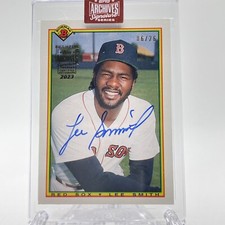 2023 Topps Archives Signature Series Lee Smith Auto 1990 Topps #’d/26 Red Sox!! 
