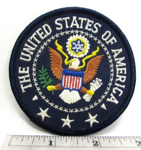 Vintage United States of America Seal Jacket Patch USA Eagle Travel Souvenir - Picture 1 of 3