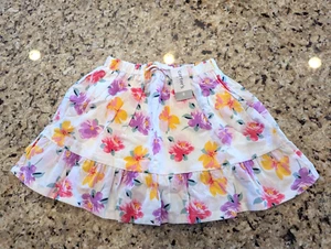 Floral Skort Carters Kids Size 8 multi color - Picture 1 of 8