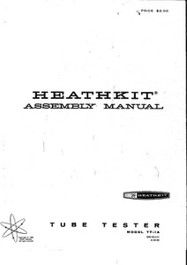 Assembly Manual Instructions For Heathkit TT-1 A - Picture 1 of 1