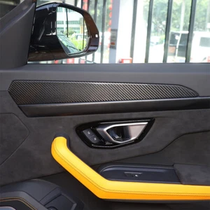 Carbon Fiber Interior Door Panel Cover Trim For LAMBORGHINI URUS 2018-2023 - Bild 1 von 16