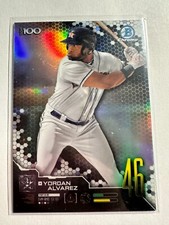K108,203 - 2019 Bowman Chrome Scouts Top 100 #BTP46 Yordan Alvarez