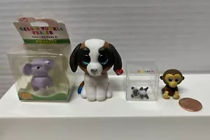 Ty Lot Beanie Puzzle Radierer Iwako Elefant, Tynies Glas Panda, Beanie Boo Hund L - Bild 1 von 6
