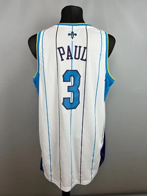 CHRIS PAUL NEW ORLEANS HORNETS JERSEY NBA BASKETBALL ADIDAS MENS SIZE L - Image 1 of 4