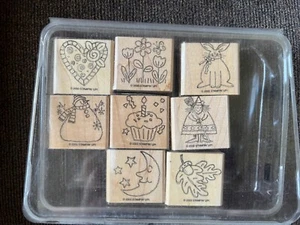 Stampin Up Gummistempelset "Just For Fun" GEBURTSTAG Halloween Ostern Weihnachten - Bild 1 von 5