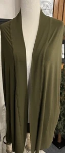 Eileen Fisher Women’s S/P Green Duster Cardigan - Picture 1 of 6