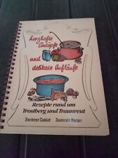 Kochbuch Aus Trostberg, Handgeschrieben Und Getruckt