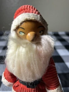 Vintage Wood Santa Clause Figure 7” - Bild 1 von 4