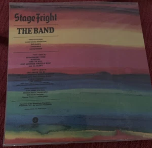 The Tape Project, TP016 The Band Stage Fright Liner Notes Album Flat No Tape - Picture 1 of 2