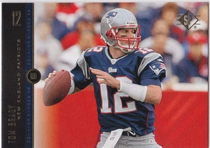 TOM BRADY Upper Deck SP ROOKIE Football Card NEW ENGLAND PATRIOTS #12 QB - Picture 1 of 2
