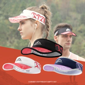 Sports Sun Visor Cap Adjustable Marathon Golf Tennis Fishing Jogging Headband - Picture 1 of 21