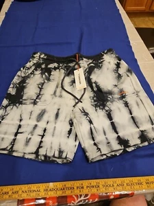 Merrell Shorts Damen Medium burgunderrot Batik Stoff Jogginghose Material Laufen - Bild 1 von 12