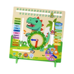 Kids Daily Calendar Montessori Toy for Boys Girls Children Holiday Gifts - Picture 1 of 6