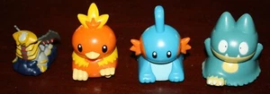 Lote 4 Tomy POKEMON Pull Back Racers Muchlax, Torchic, Mudkip 2008 Giratina Work - Imagen 1 de 5