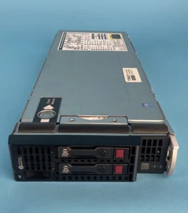 HP PROLIANT BL460C GEN8 BLADE SERVER: 2x146gb hd, 64gb ram |010-7483891 - Picture 1 of 9