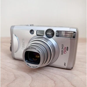 Canon Sure Shot 150u Zoom 35mm Film Camera/ Tested and Works! - Picture 1 of 9