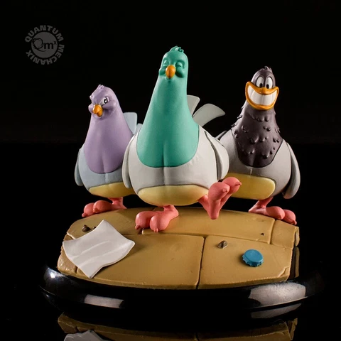 Quantum Mechanix Q-Fig MAX - Animaniacs 'Goodfeathers' Figure Qmx NIB Cover
